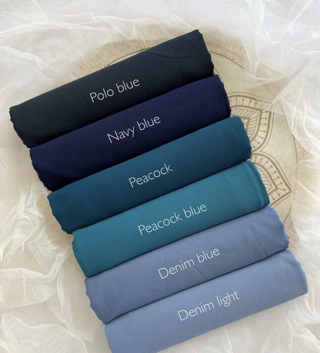 Plain Chiffon Hijabs