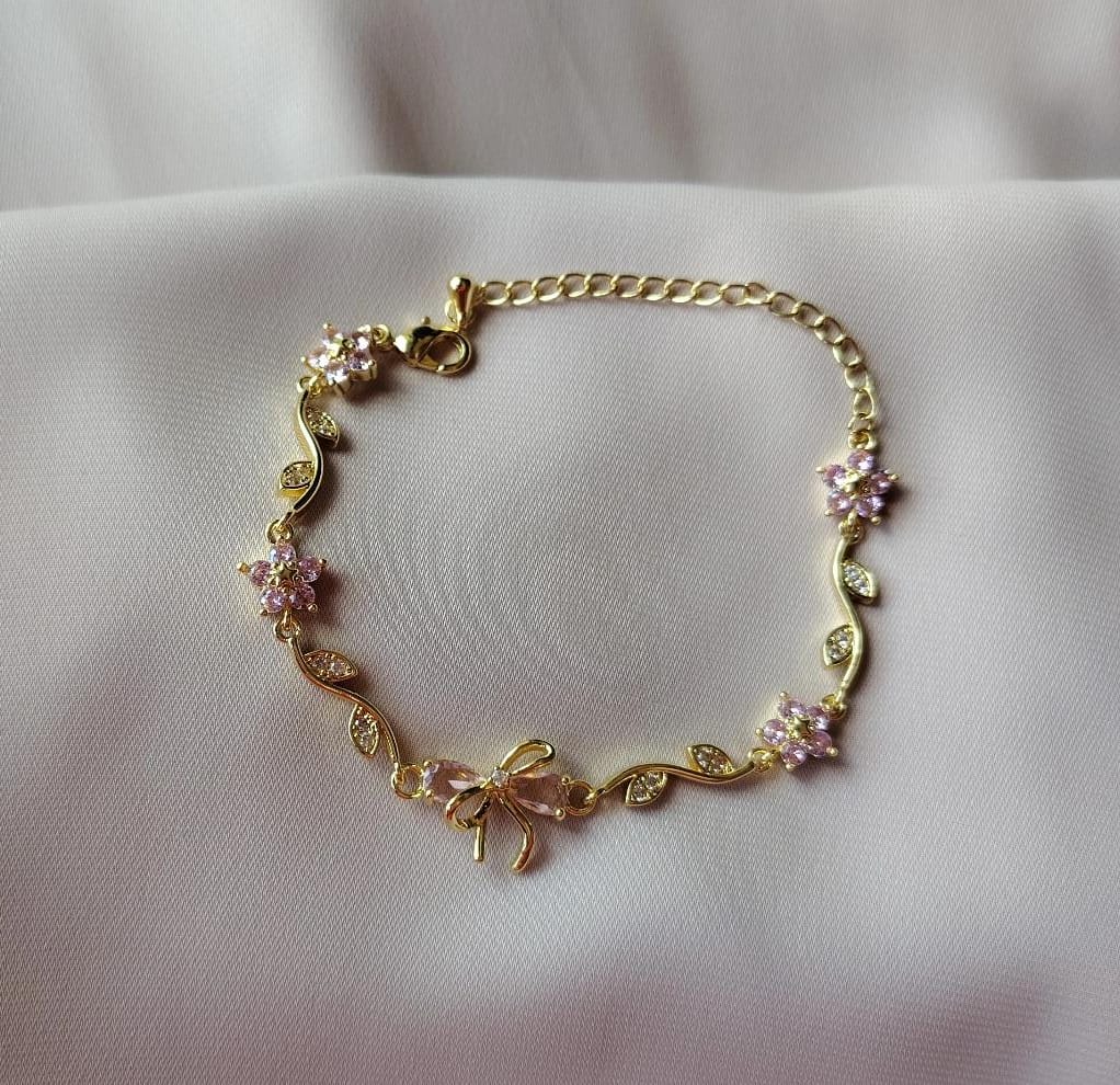 Sakura Bow Bracelet
