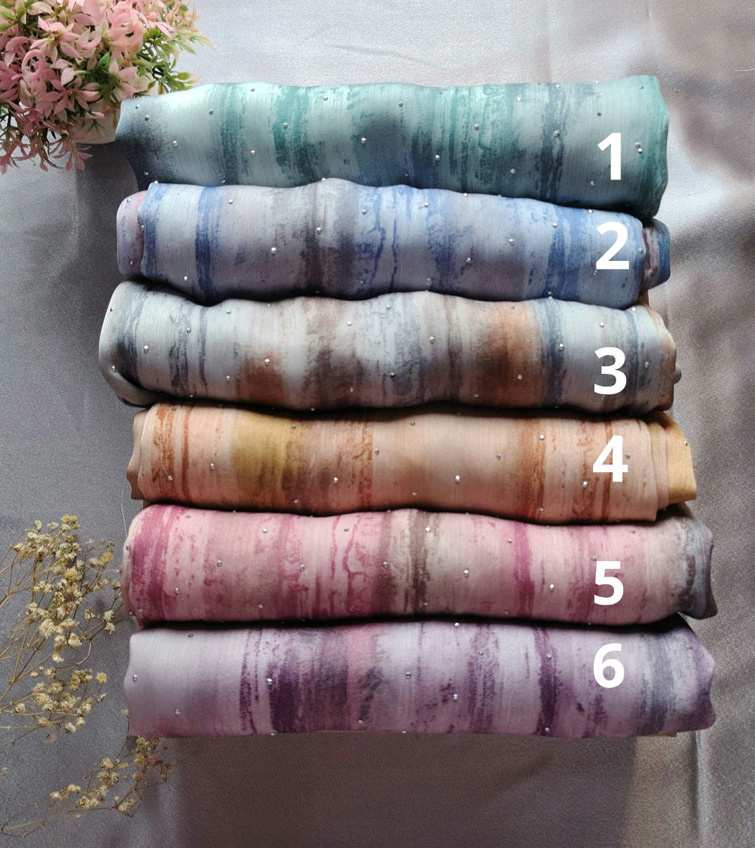 Marble Moonlight Hijabs