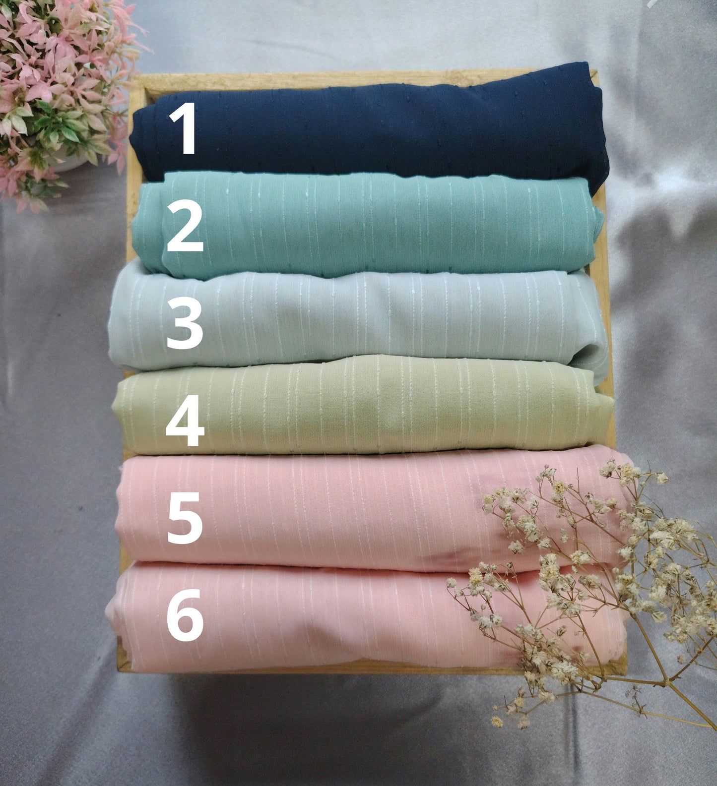 Chiffon lining hijab