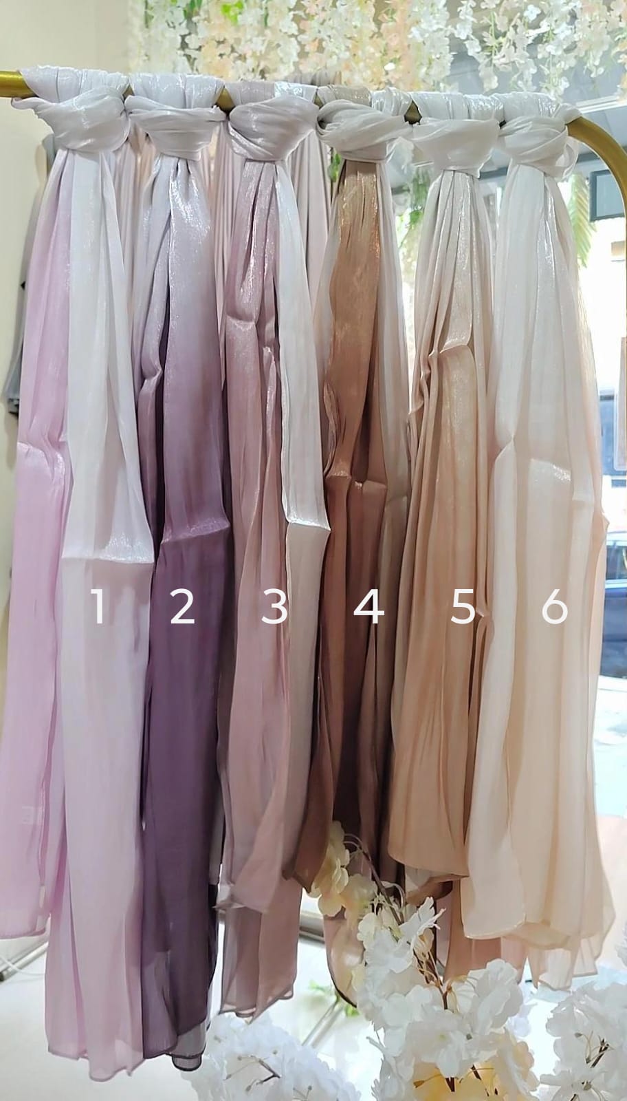 Ombre Organza Hijabs