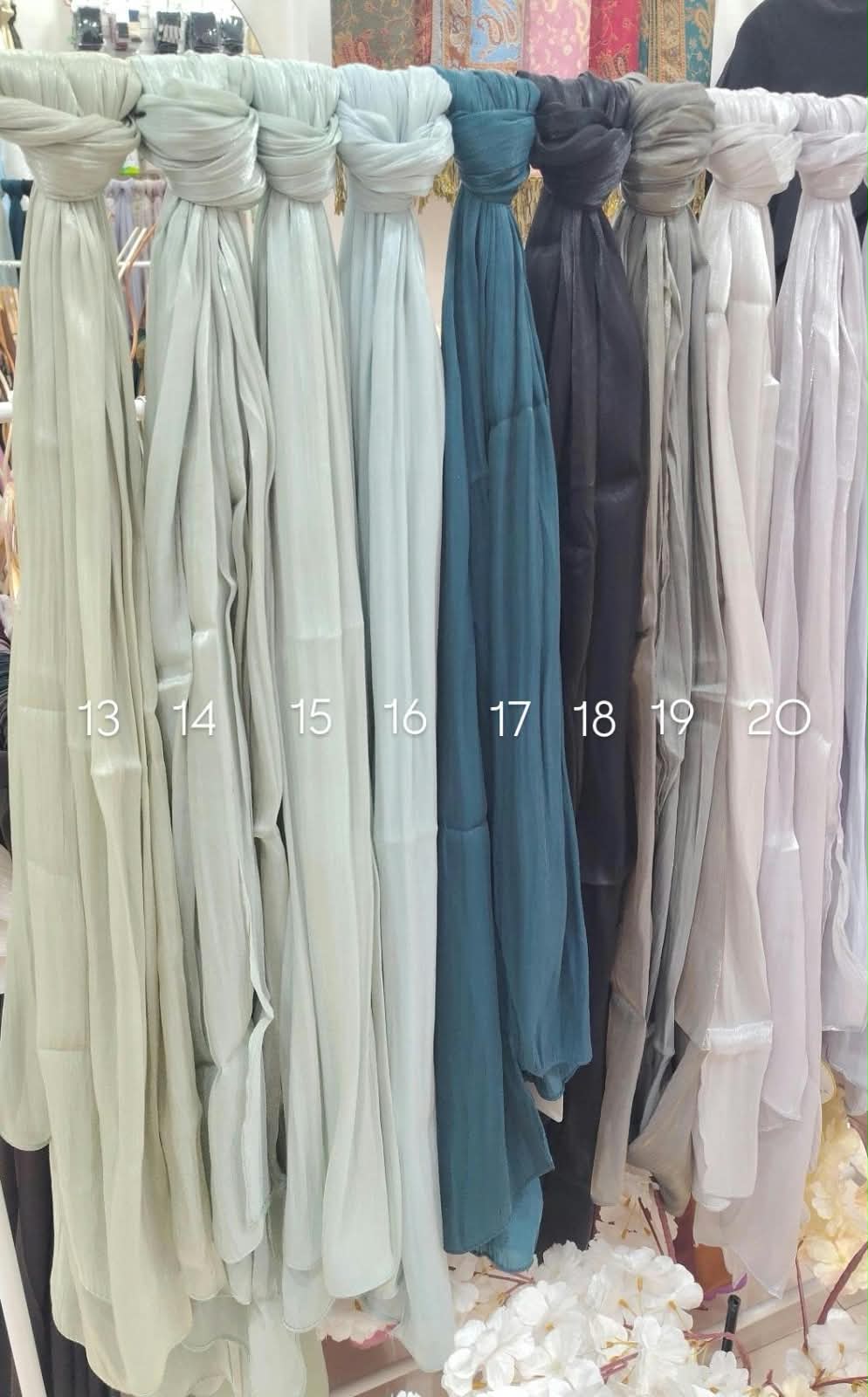 Luxe Organza Hijabs