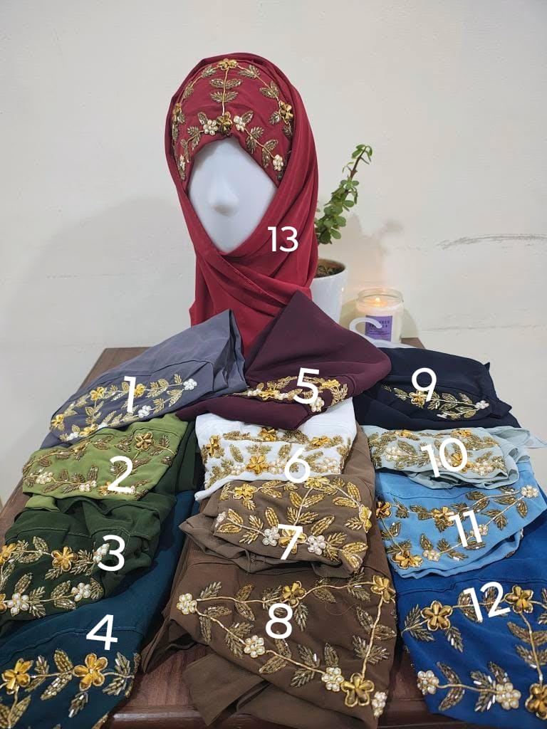 Embroidered Hijabs