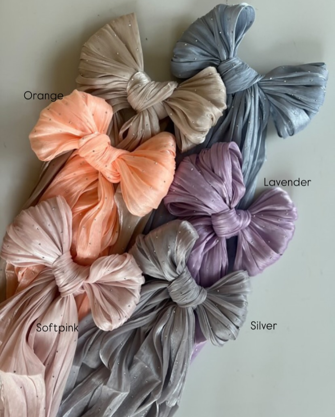 Shimmer Stone Organza Hijab