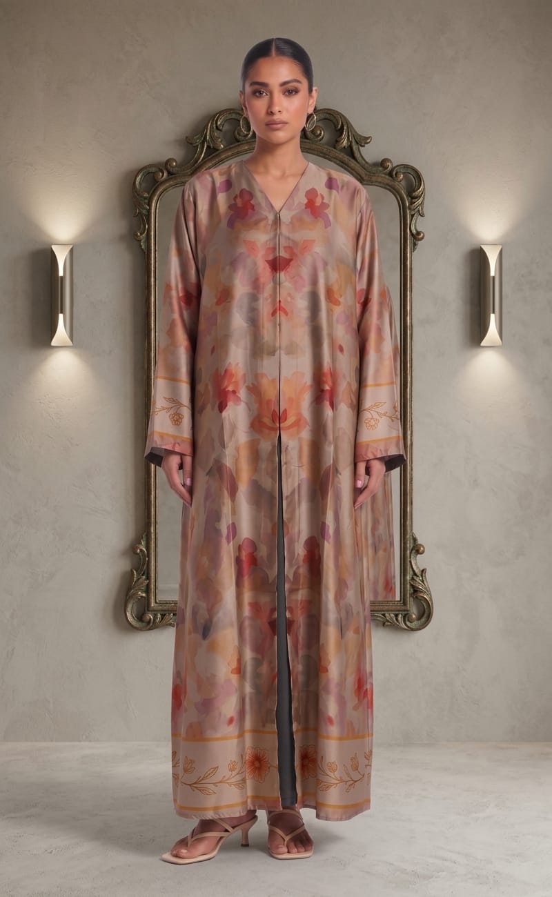 Rose Abaya