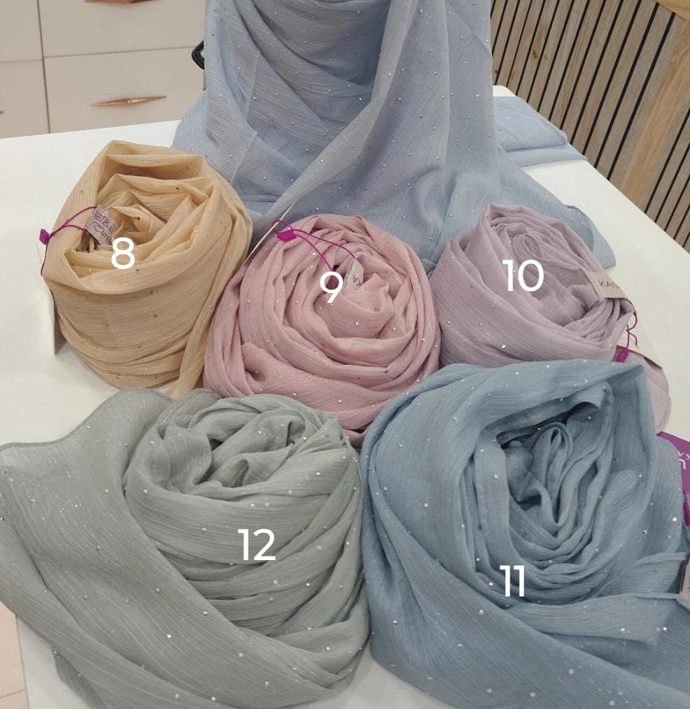 Chiffon Moonlight hijabs