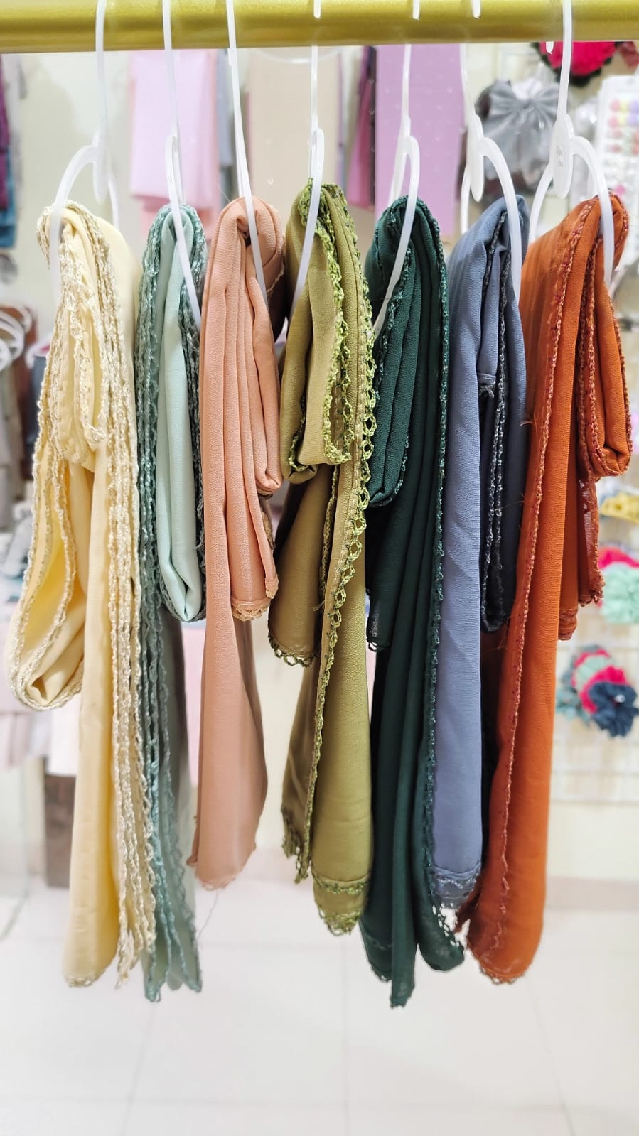 Chiffon Crochet Hijab