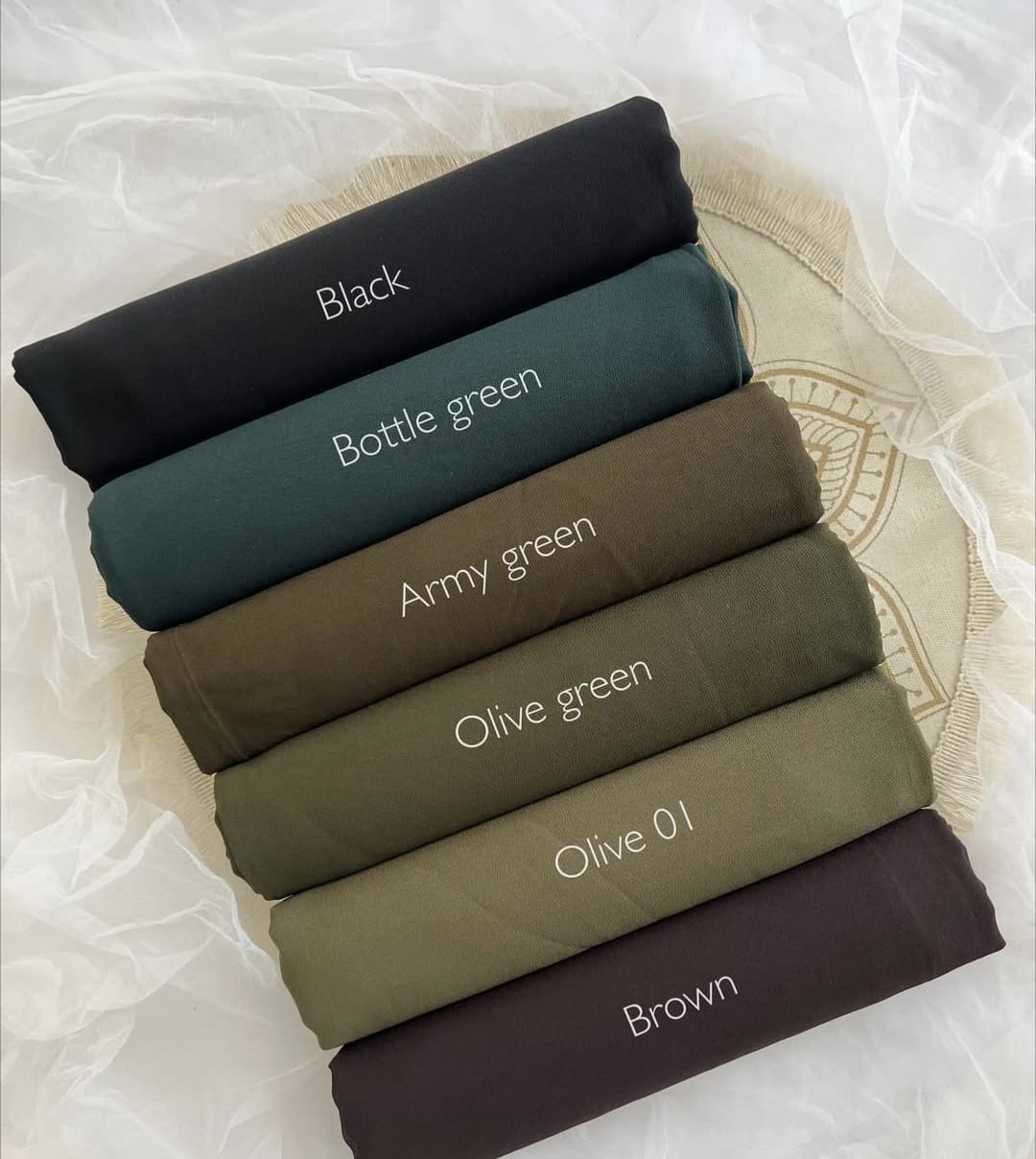 Plain Chiffon Hijabs