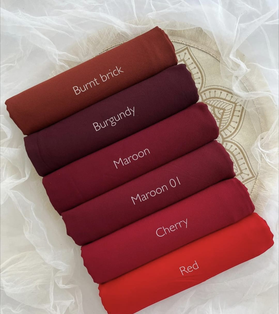 Plain Chiffon Hijabs