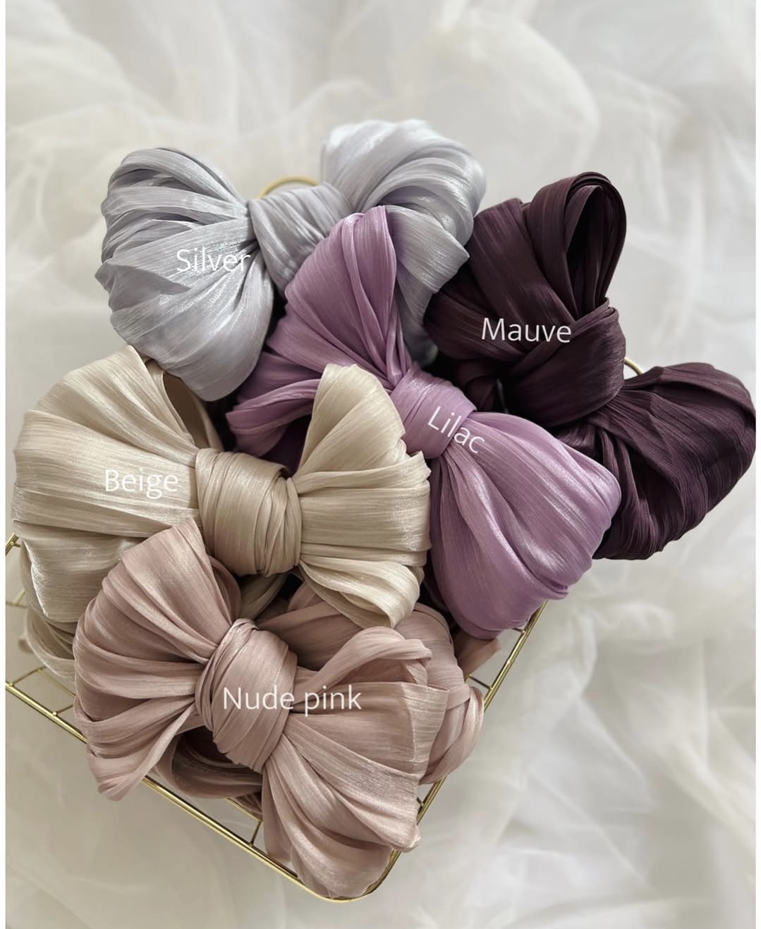 Premium organza hijabs
