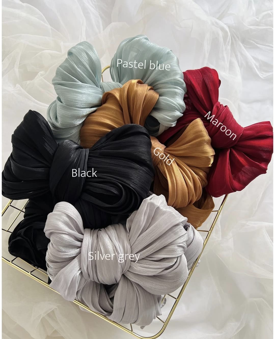 Premium organza hijabs
