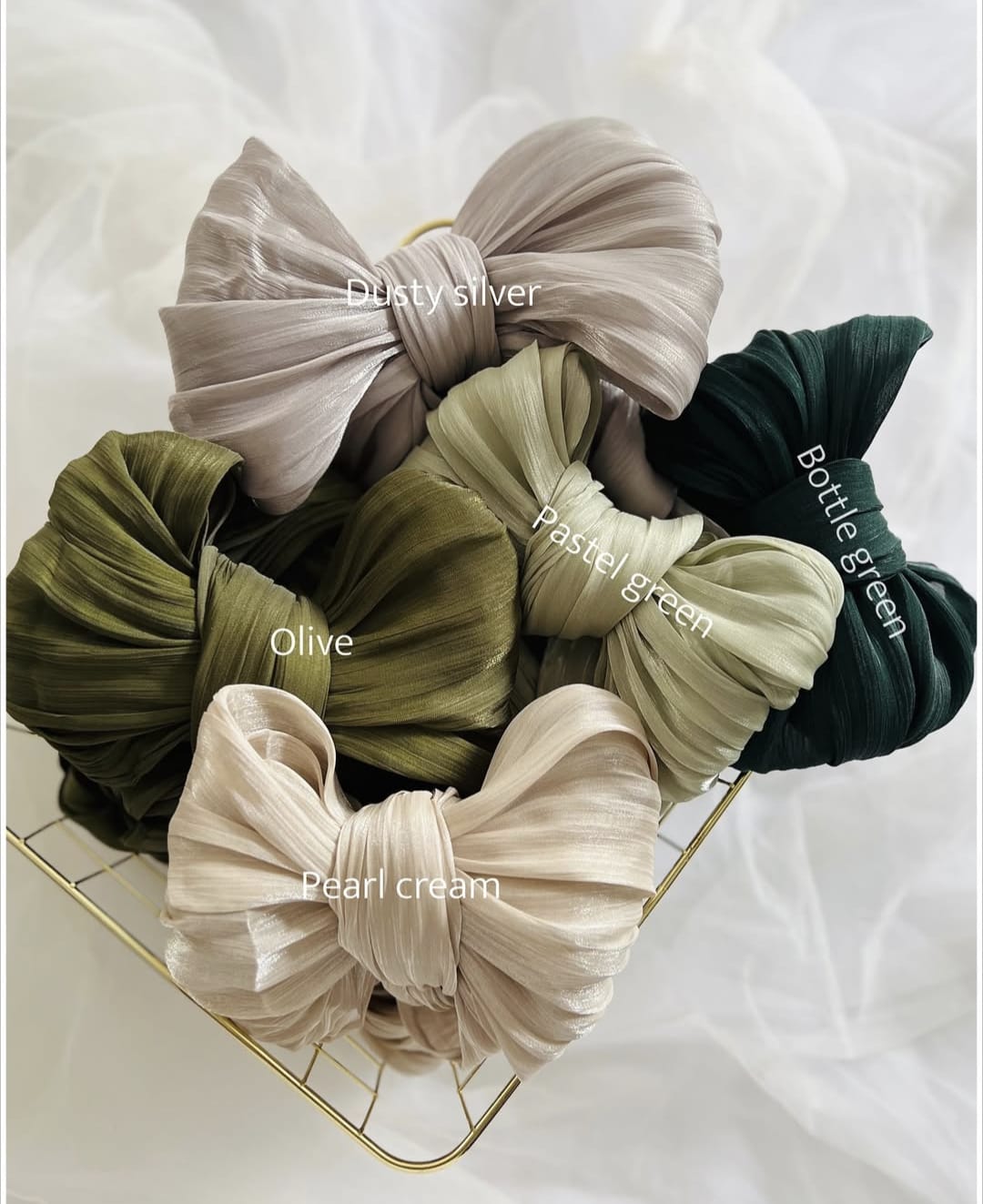 Premium organza hijabs