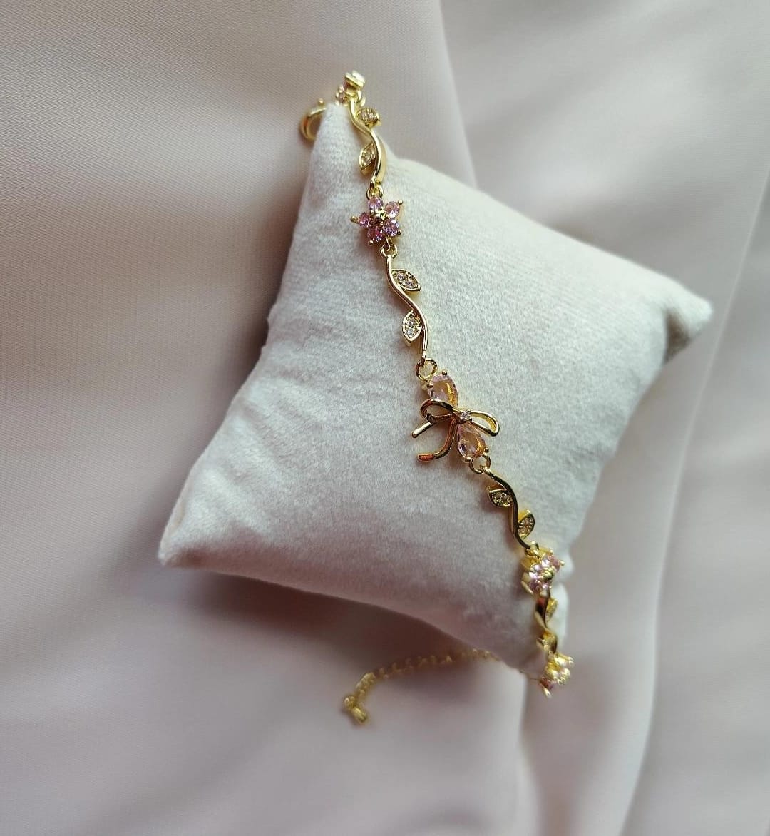 Sakura Bow Bracelet