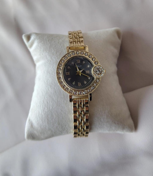 Dainty Watch -Black