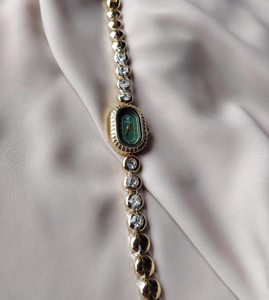 Sapphire Mist Bracelet Watch- Green