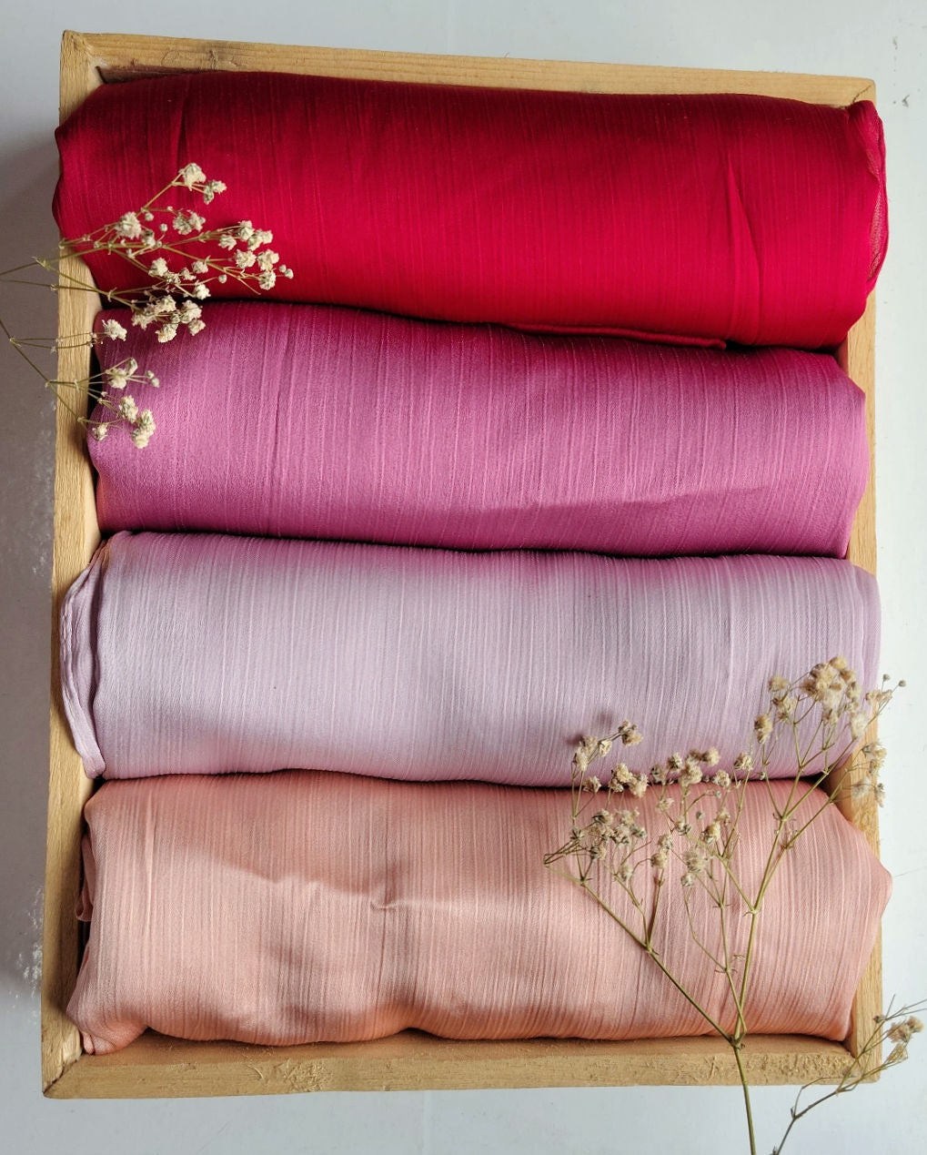 Muna satin hijabs
