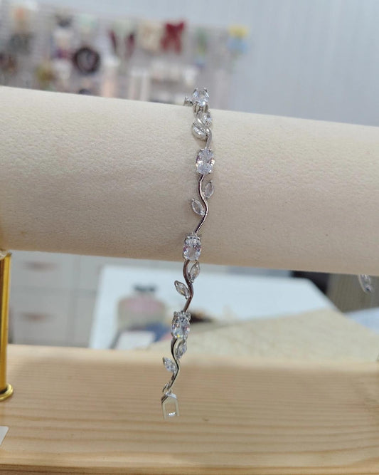 Tulip bracelet - Silver