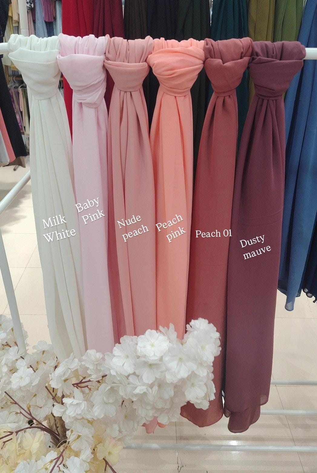 Malaysian Georgette Hijabs
