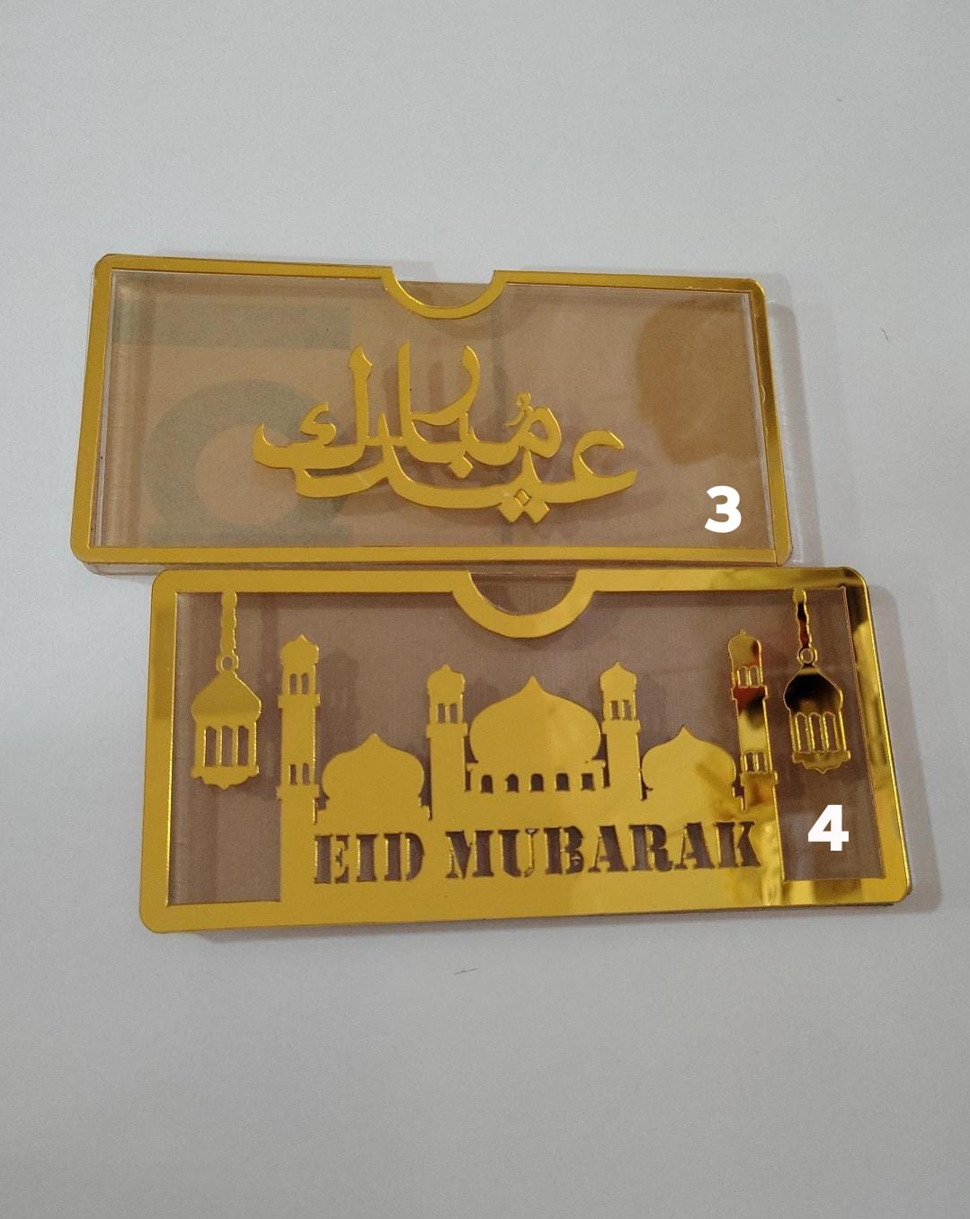 Acrylic Eidi envelope