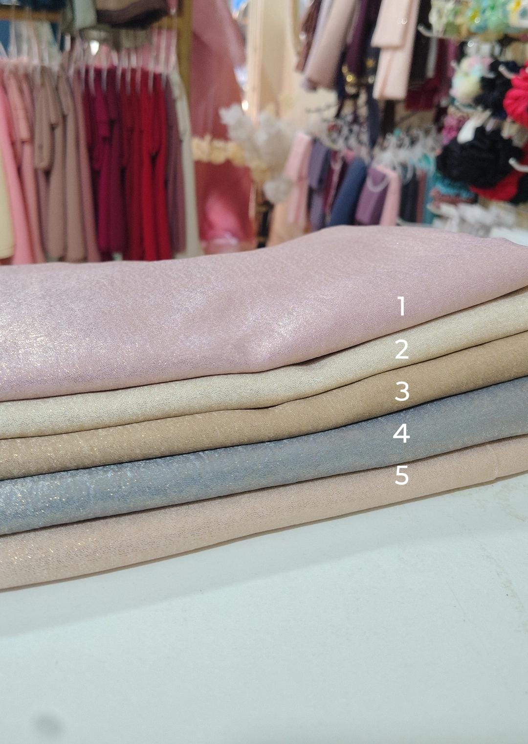 Velvet Shimmer Hijab