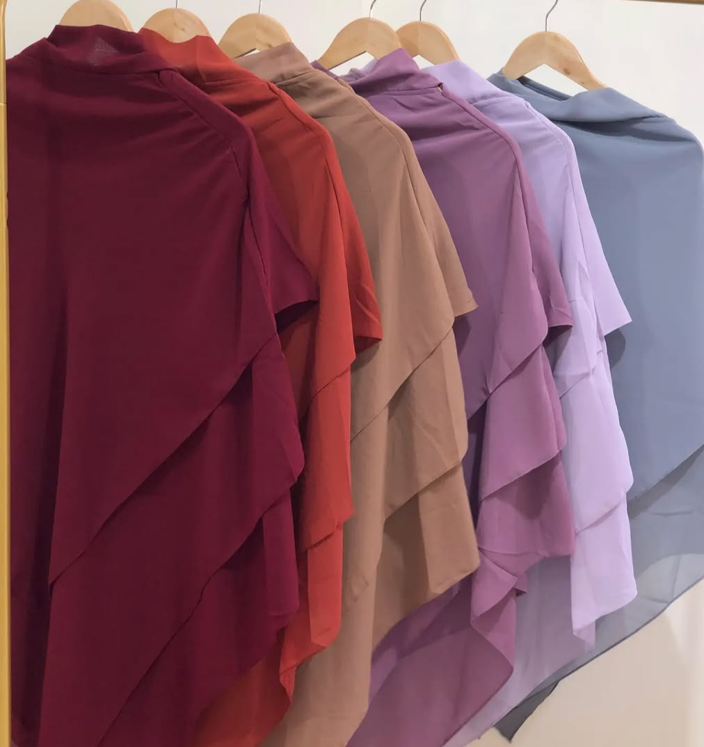 Triple Layer Khimar