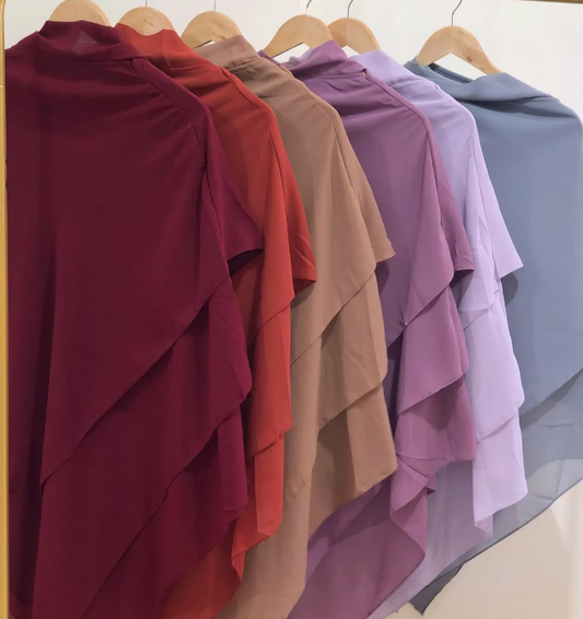 Triple Layer Khimar