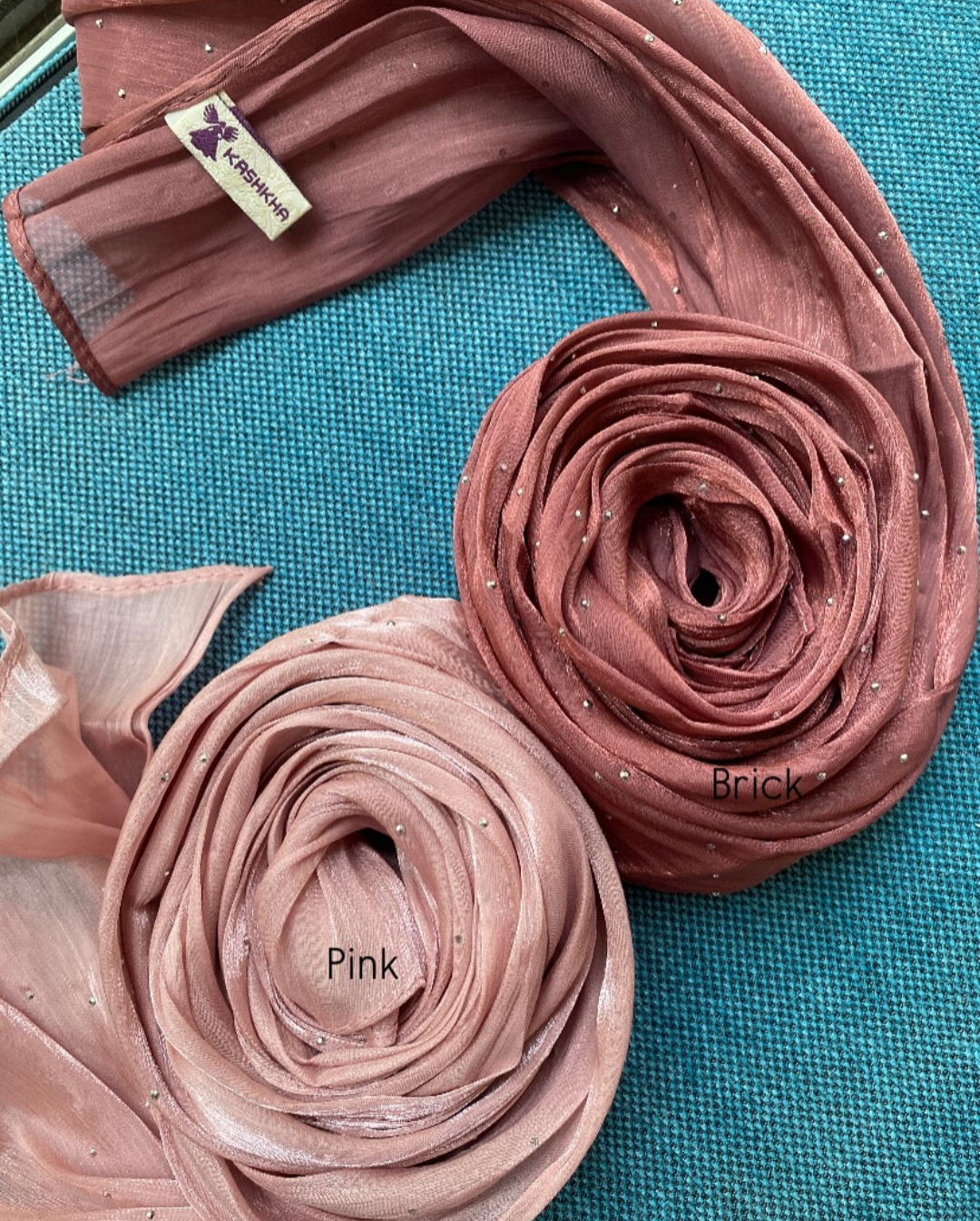 Shimmer Stone Organza Hijab