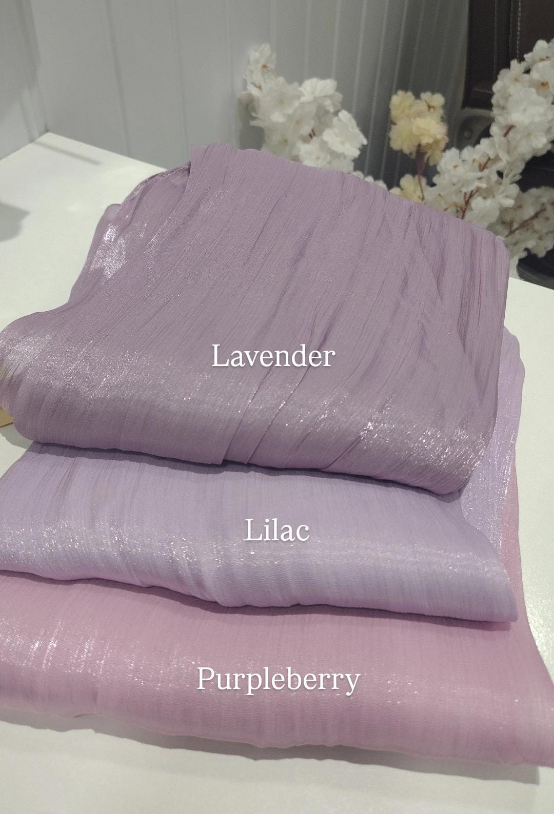 Shimmer Organza Hijabs