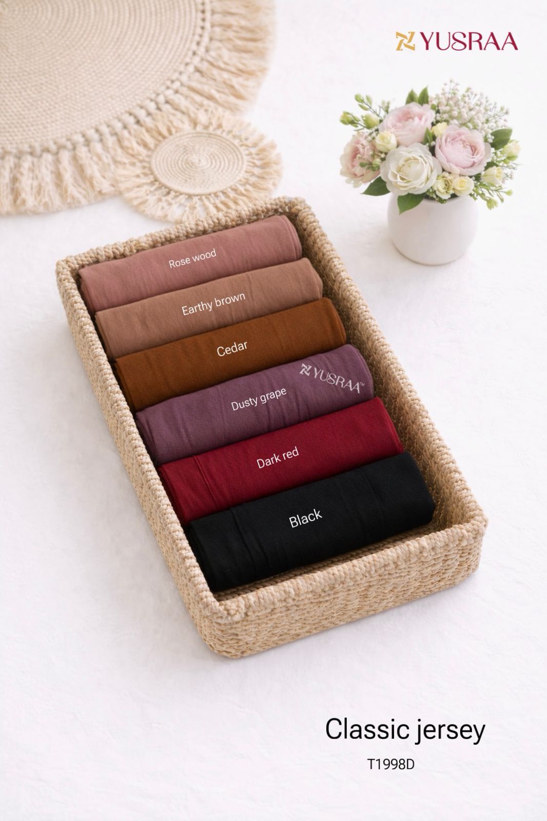 Classic jersey hijabs