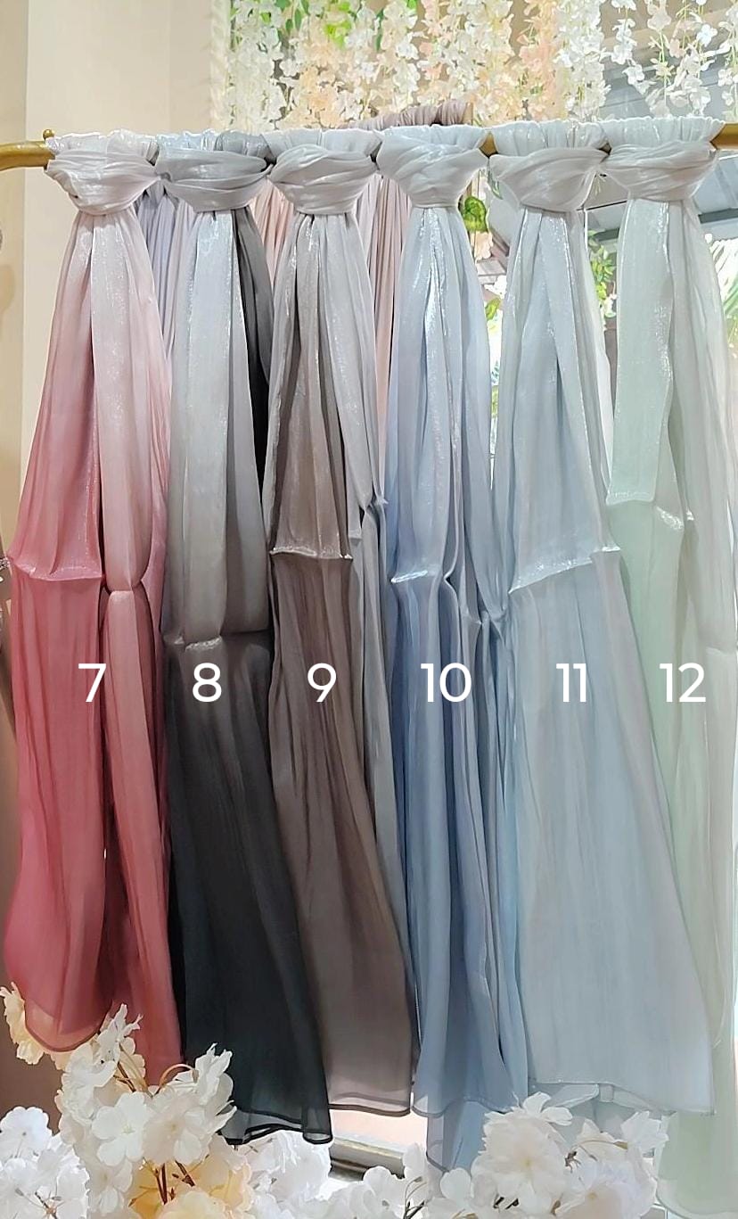 Ombre Organza Hijabs