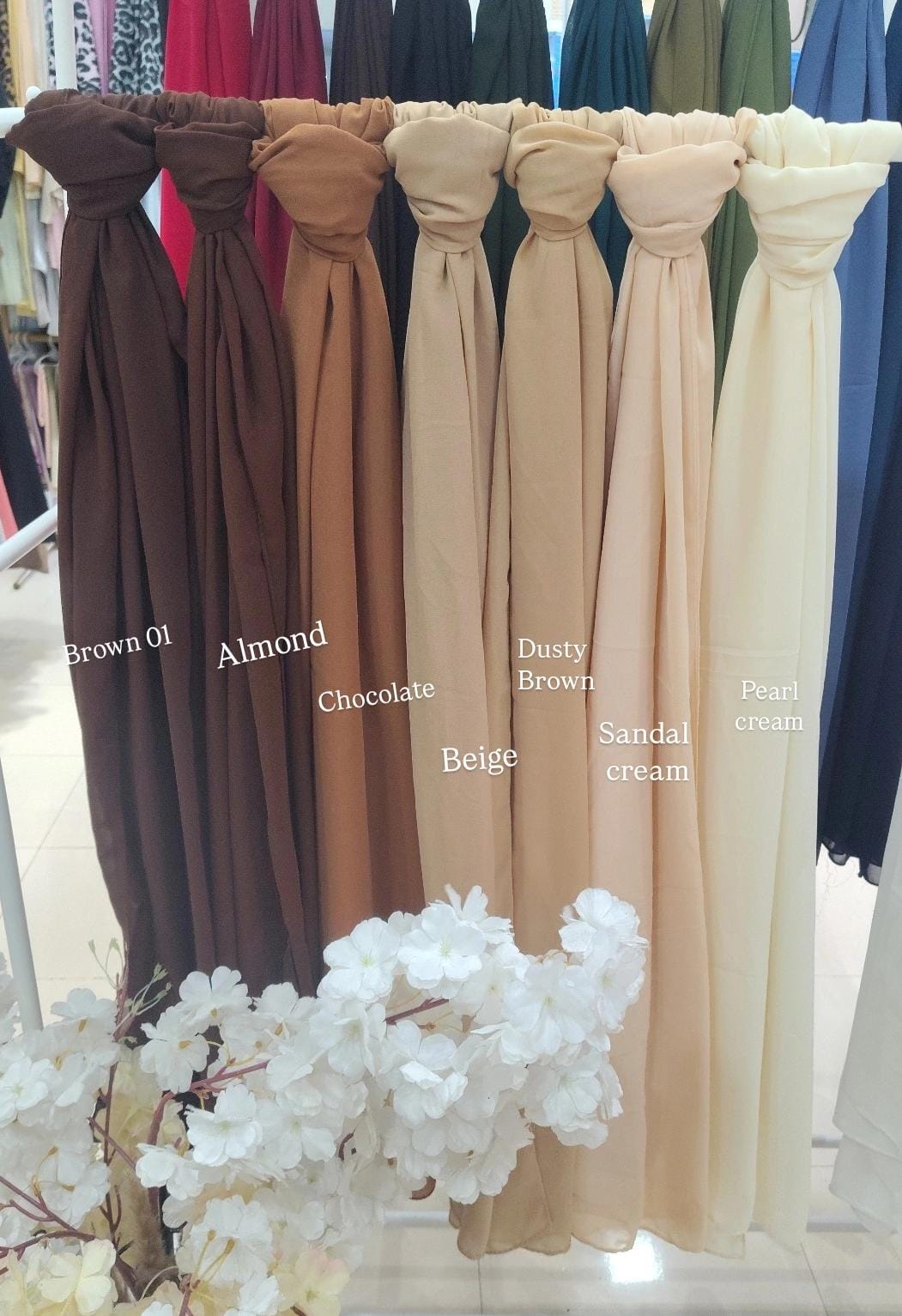 Malaysian Georgette Hijabs