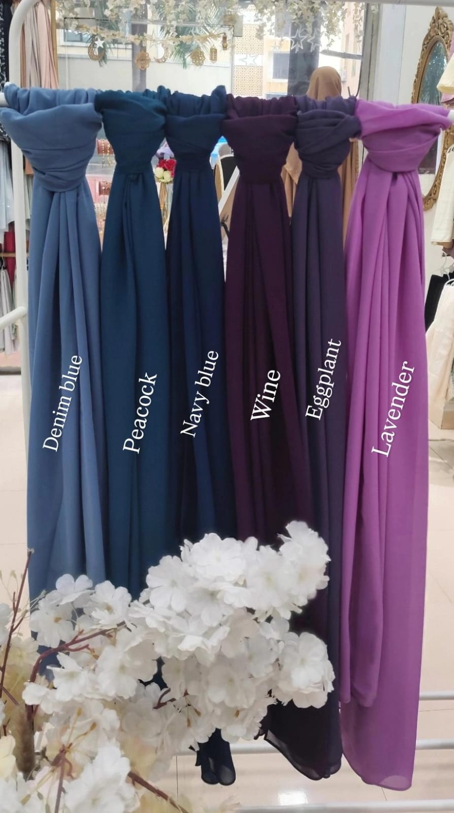 Malaysian Georgette Hijabs