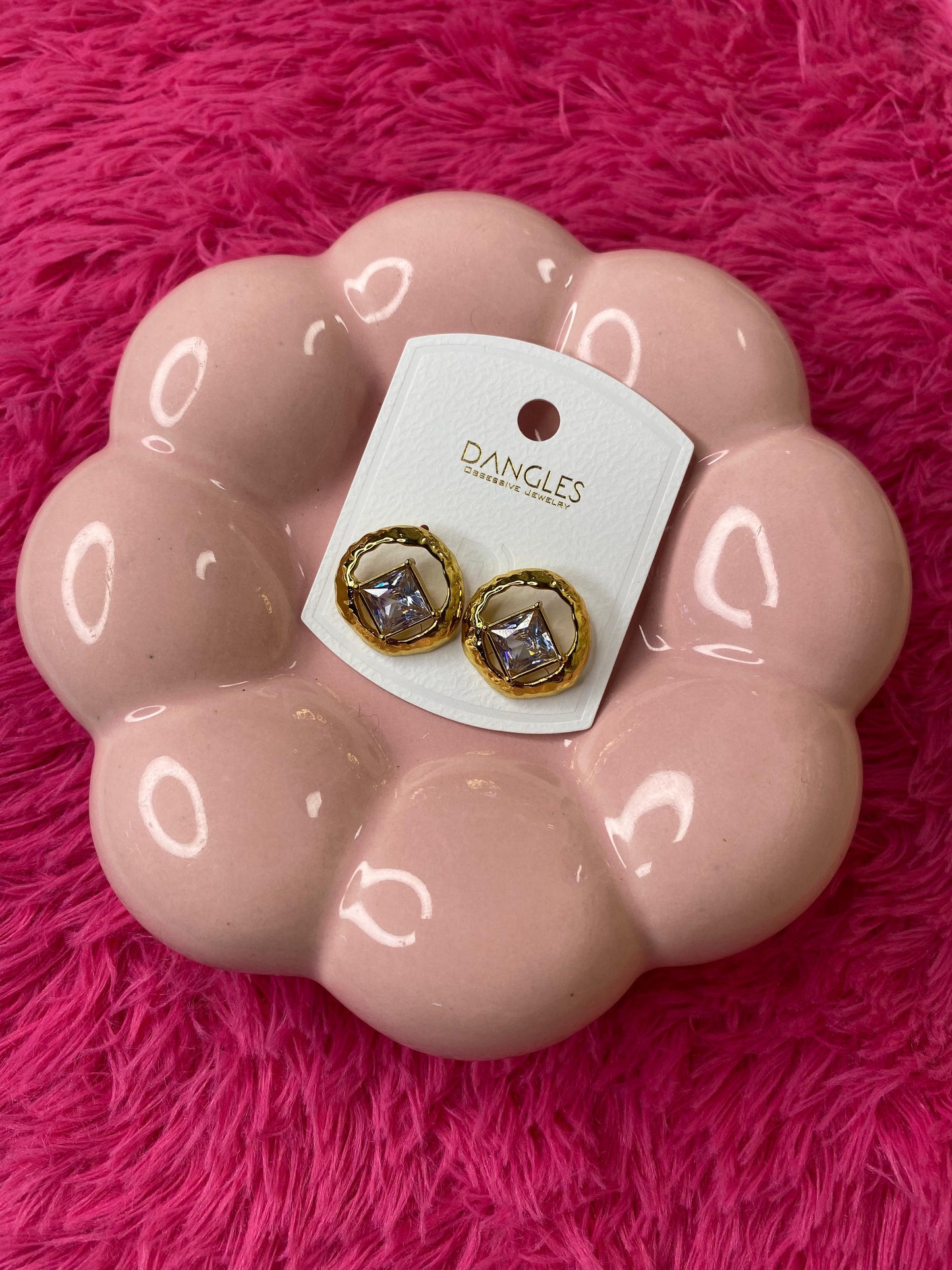 Korean Statement Stud Earrings