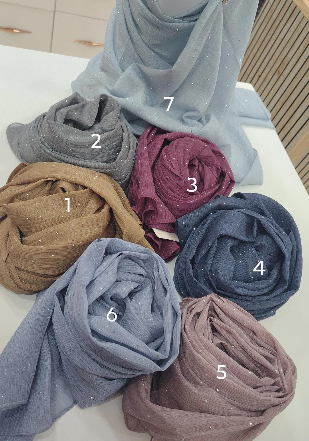 Chiffon Moonlight hijabs