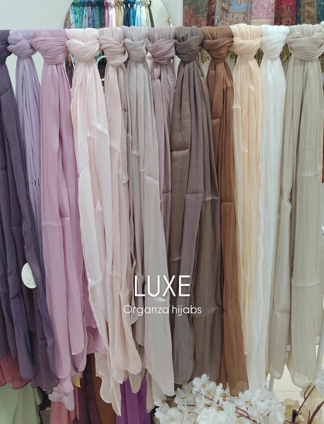 Luxe Organza Hijabs