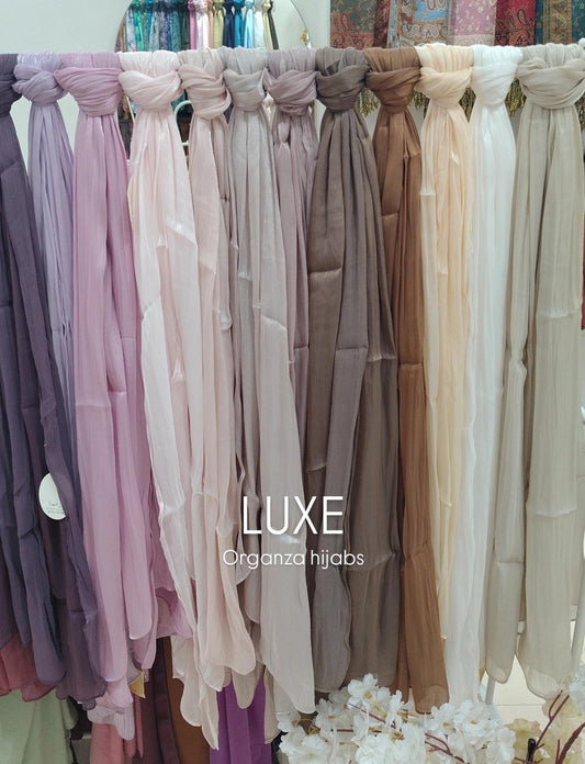 Luxe Organza Hijabs