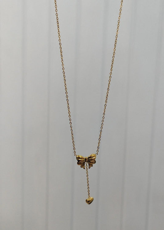 Bow Heart Neckchain