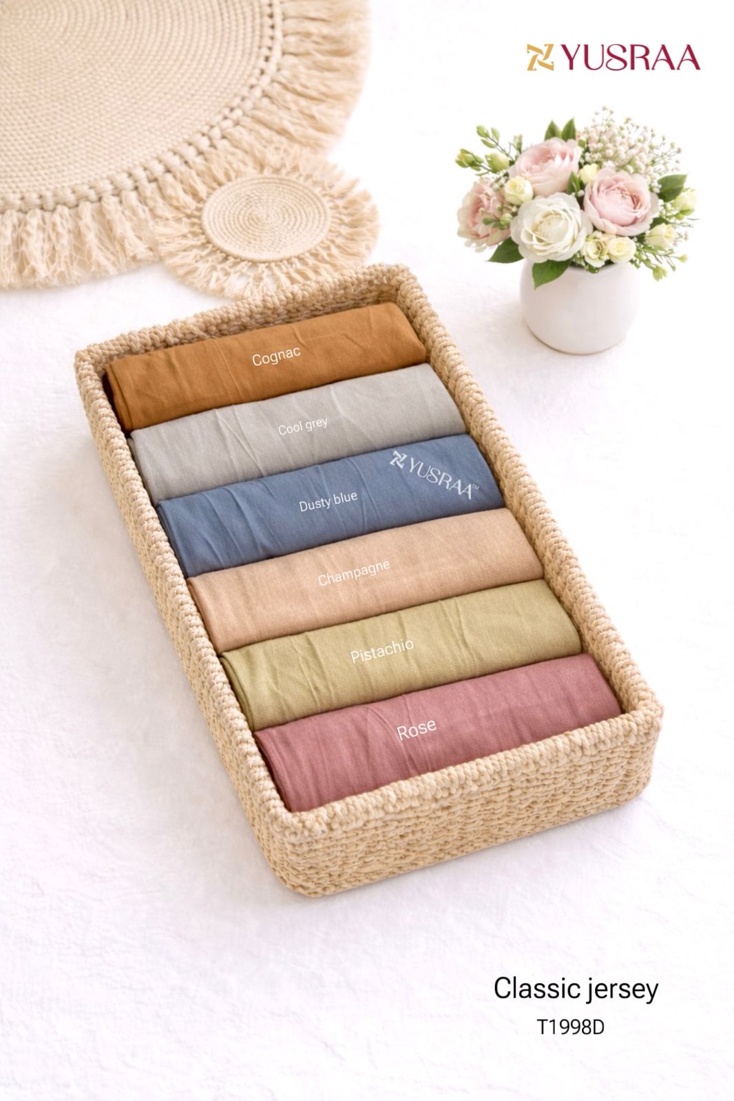 Classic jersey hijabs