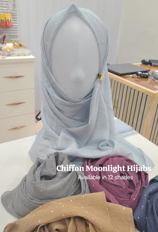 Chiffon Moonlight hijabs