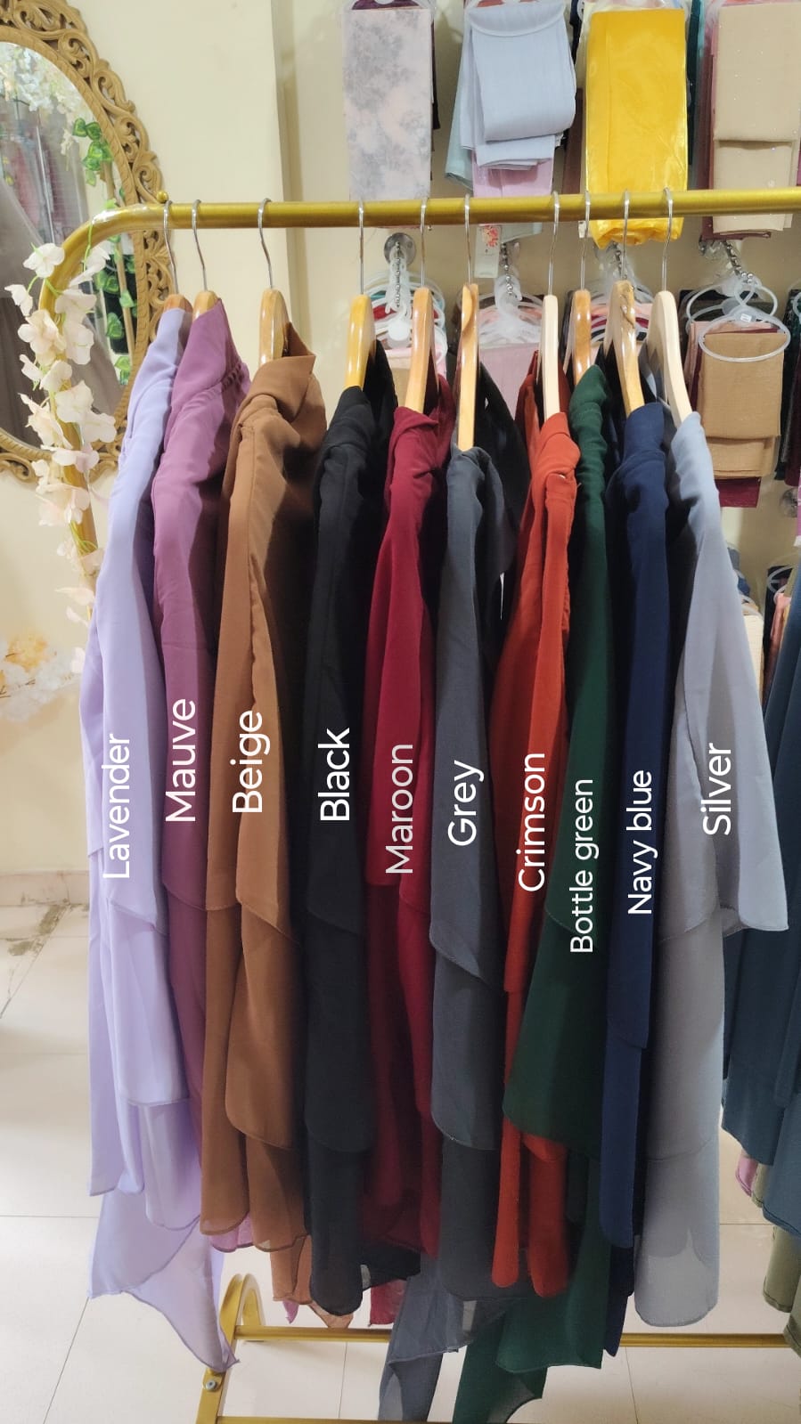 Triple Layer Khimar
