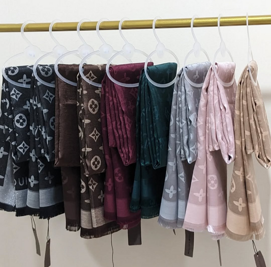 LV Printed Premium Hijabs