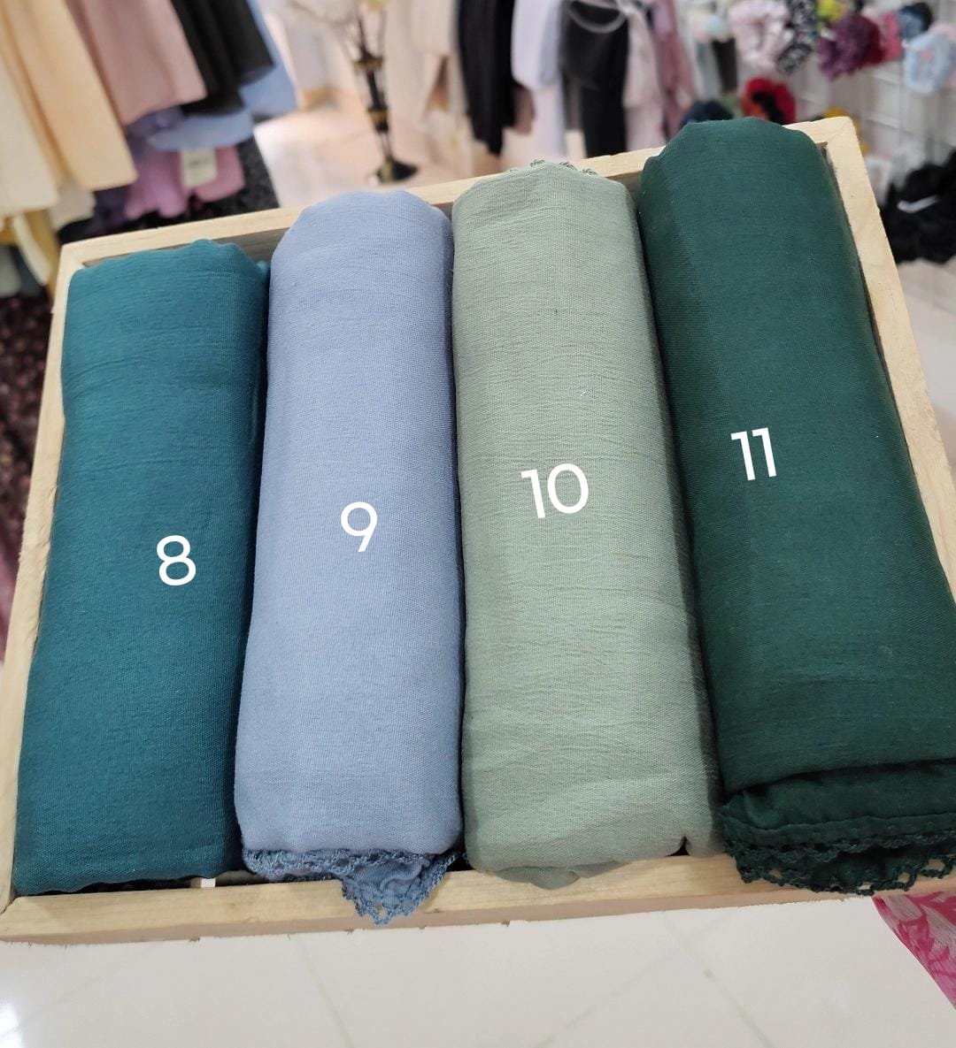 Cotton Crochet hijabs