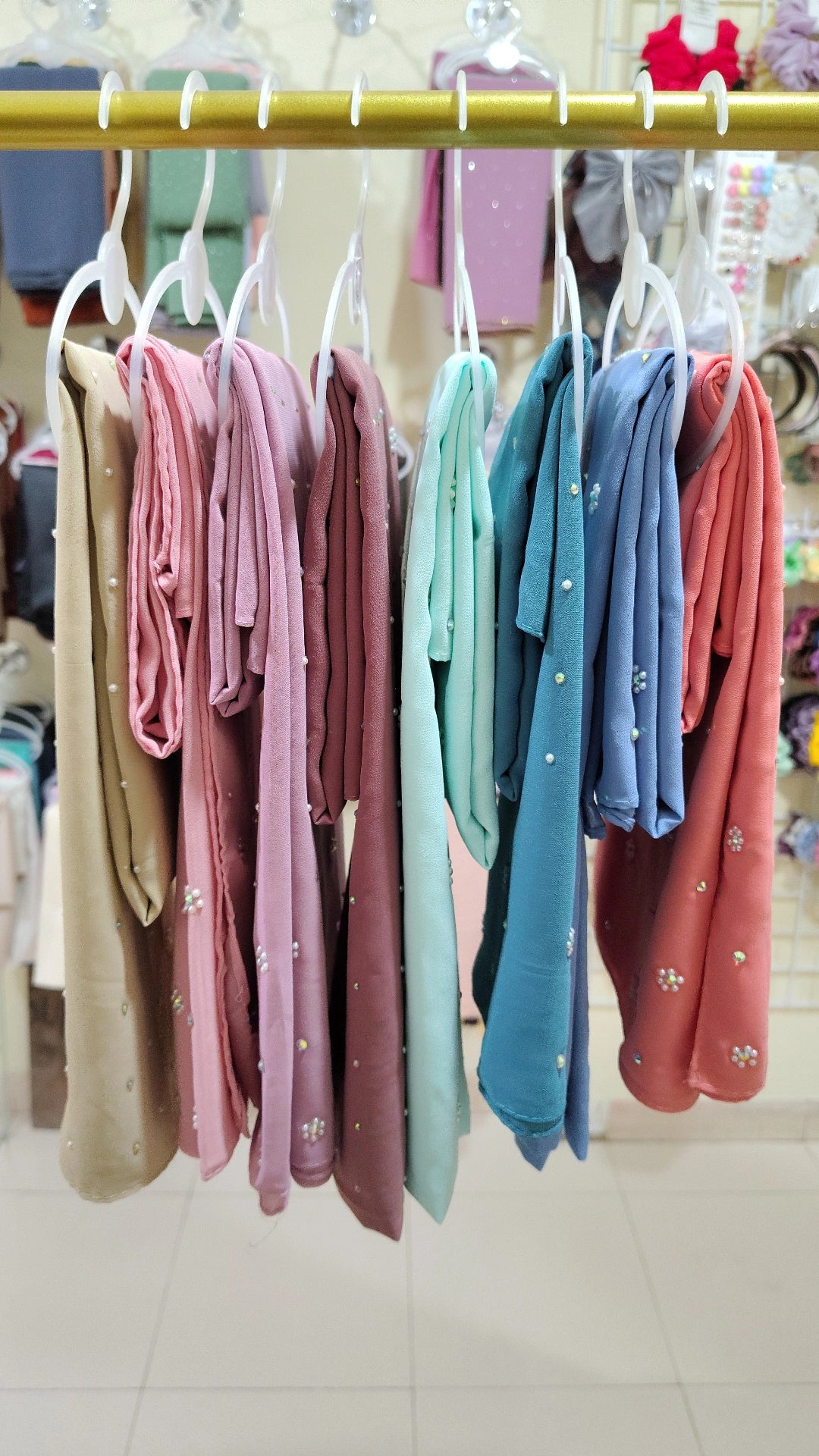 Floral Moonlight Hijab