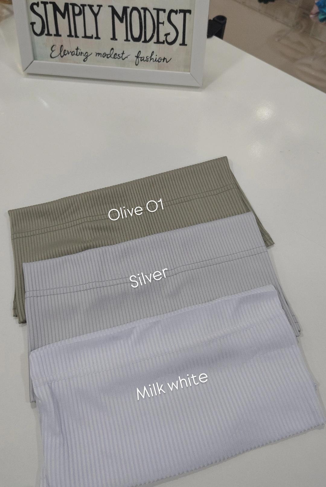 Ribbed tube caps