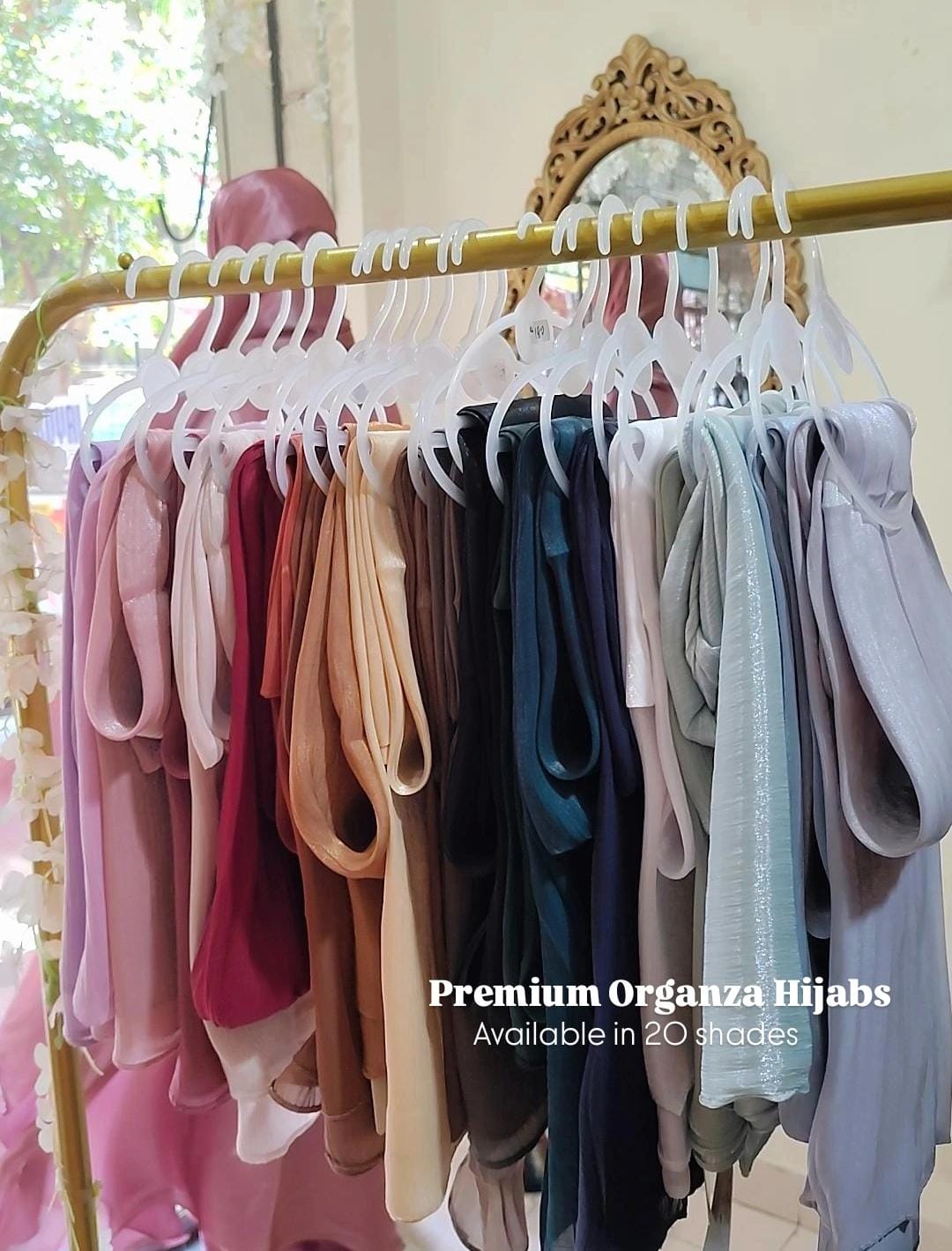 Premium organza hijabs