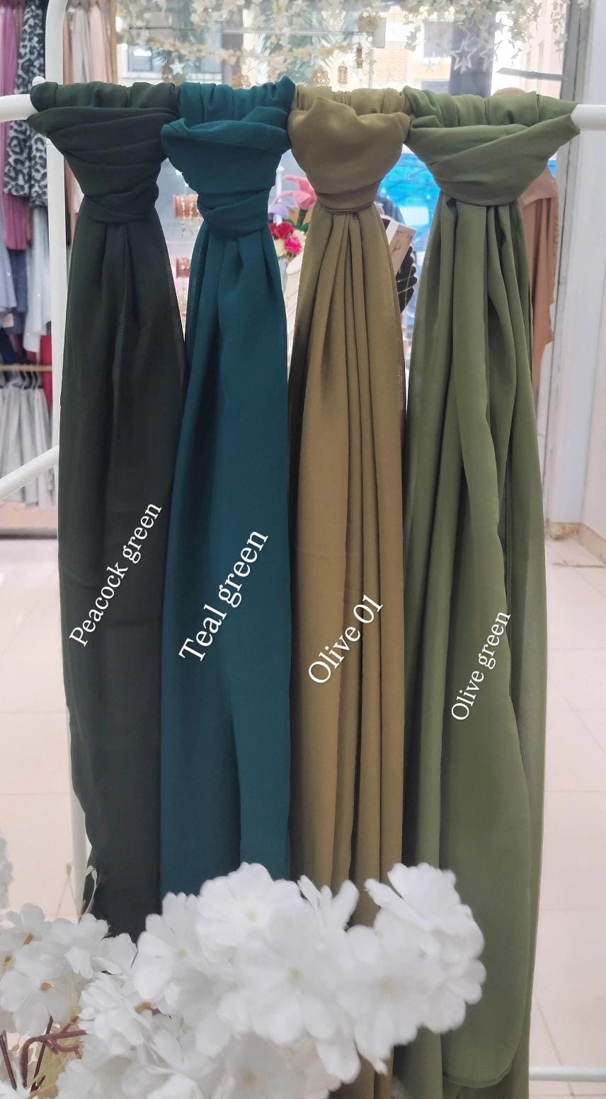 Malaysian Georgette Hijabs
