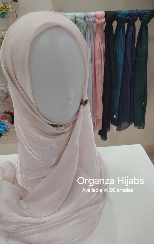 Premium organza hijabs