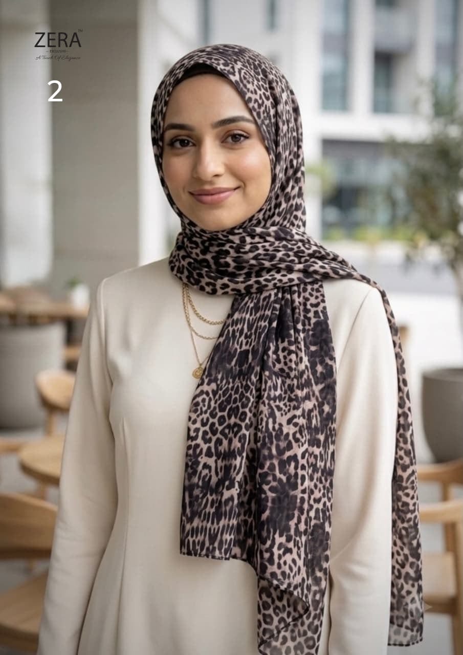 ZERA Wild print hijabs