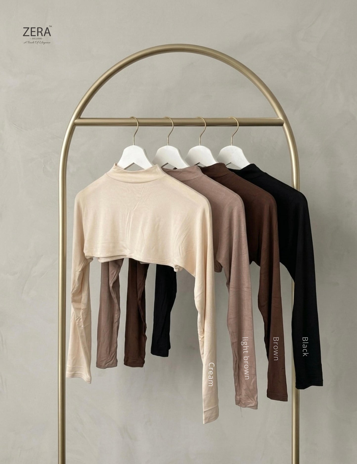 MOJA Turtle neck shoulder sleeve