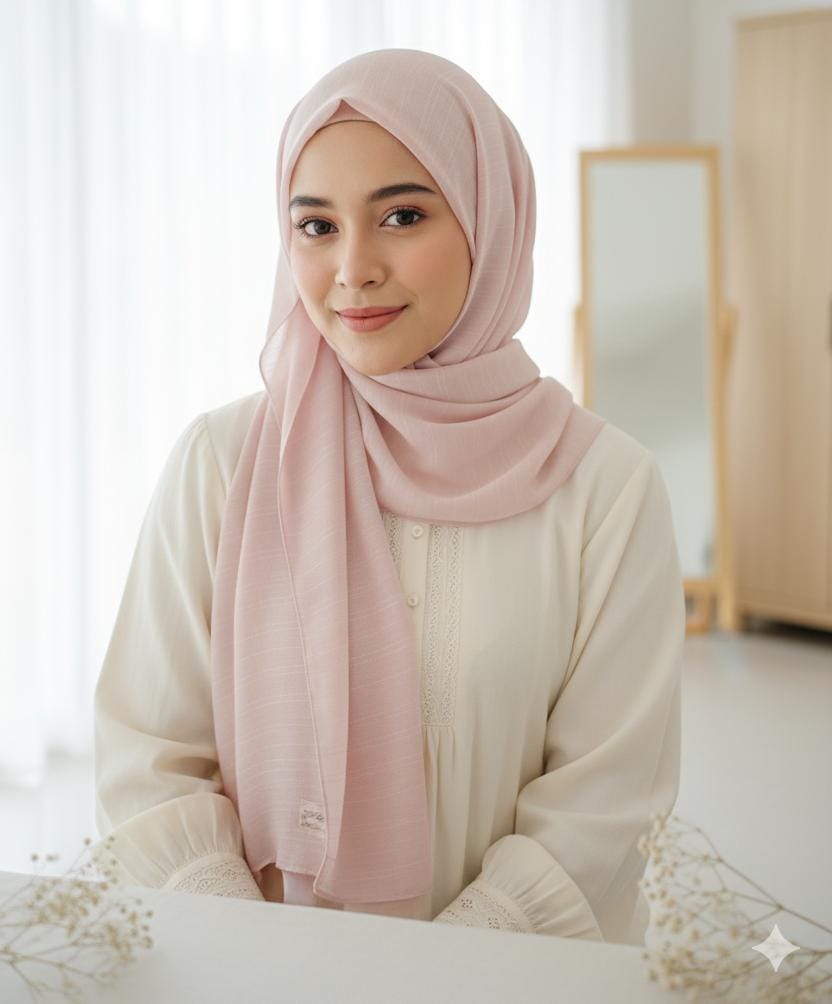 Chiffon lining hijab